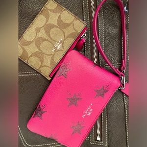 Brand New Coach Wristlet and coin bag